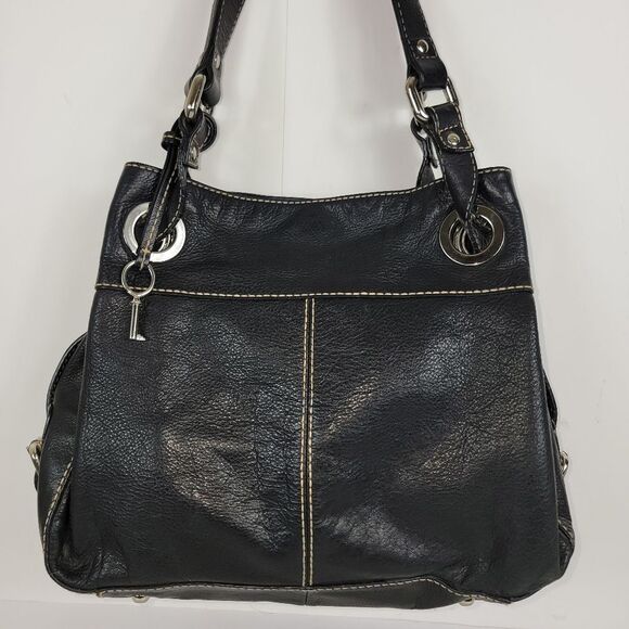 Fossil Black Leather Women's Shoulder Bag - Picture 4 of 12